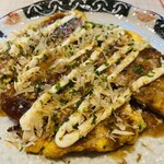 お酒とごはん　菜々 - お好み焼き風特製菜々焼き　小麦粉を使わないヘルシーな焼き物メニュー