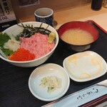 鈴木水産 - 中落ちいくら丼