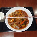 我流食堂 ジョイフル本田ニューポートひたちなか店 - スタミナ冷やし（並盛）900円