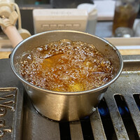 豚焼肉 グルマンズ - ホイルにんにく