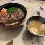 焼肉とステーキの店 ノースヒル 茨戸ガーデン - ステーキ丼