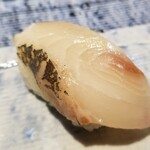 Sushiya Ginzou - シマアジ。