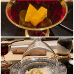 味あら井 - マンゴー、きなこアイス