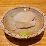 天ぷら たけうち - 玄界灘の朝〆の鯛