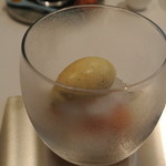 オマージュ - 山梨産白桃ソルベ