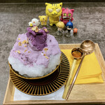 石窯 焼き芋 きょうもいも - 紫芋とあずき和三盆シロップ　950円(税込)