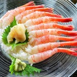 光る海 - 大甘海老丼