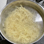 ことぶき - 熱湯でわずか10秒茹でるだけ