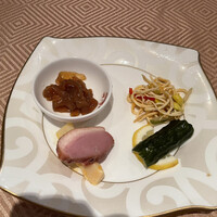 全聚徳 新宿店 - 前菜4種盛り