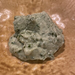 鮨 波づき - モロヘイヤ牛乳豆腐