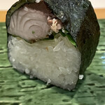 鮨 波づき - 焼き鯖棒鮨