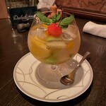 バー エイジング - ノンアルのフルーツポンチ