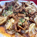 中華飯店 - 上のキャベツを食べると沢山の肉が出現！