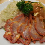 鳳琴樓 - 三色前菜の盛り合わせ