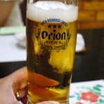 小料理きょうわ - オリオン飲んでぷはぁ！(｡-∀-｡)