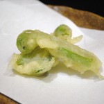小料理きょうわ - 宮古ゼンマイの天ぷら