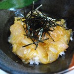 小料理きょうわ - マクブ漬け丼、激ウマー(☼ Д ☼) 