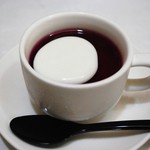 小料理きょうわ - ドラゴンフルーツのゼリー