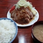 魚光食堂 - ショウガ焼定食  800円