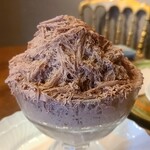 ショコラティエ・ミキ - ショコラのかき氷1200円