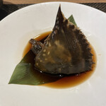 東京チャイニーズ 一凛 - 最初に上海蟹　紹興酒に漬け込まれてます