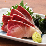 Yellowtail sashimi