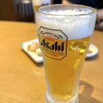 熟成醤油ラーメン きゃべとん - 生ビール