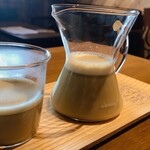 NUTSTOWN COFFEEROASTERS - カスカラ エスプレッソラテ(650円）