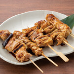 Assortment of 5 types Grilled skewer