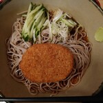 名代 箱根そば - 冷やし〜コロッケそば