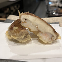 天ぷら 小宮山 - しいたけ