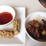 焼肉じゅうじゅうカルビ - キムマリ(春雨海苔巻き揚げ)