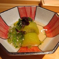 炭火焼鳥いこか 西天満 - 煮浸しなす