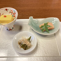 伽耶山荘 - とうもろこし豆腐、初めて食べました