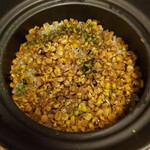 空ノウエ - とうもろこしご飯