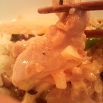 グリーティング - 焦げ目ついてる豚肉