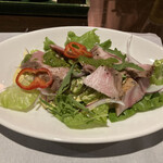 Shusento Gawa - 豚肉、サラダ