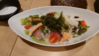 Nihon Ryourikyoudo Ryourihirugi - 海鮮サラダ(ハーフ)
