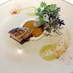 リストランテKubotsu - 天野商店の古処鶏と佐々木さんの太閤牛蒡　２種の調理法で（2023.6）