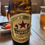 とんかつ 王龍 - ビール