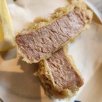 とんかつ 王龍 - まぐろトロかつ