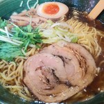 支那そば やまいち - 支那そば900円麺大盛(無料)