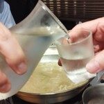 Atsugiri Gyuu Tan To Touhoku Jizake Mutsu - 日本酒