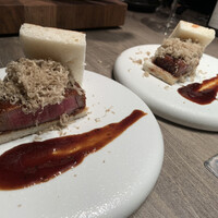 USHIGORO S. GINZA - シャトーブリアンカツサンド　トリュフ添え