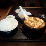 Gironsen - 石鍋麻婆豆腐セット　780円