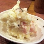 やきとり・ホルモン串　もりしん - マヨネーズを使わないポテサラ