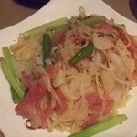 雑魚 - 焼きそばペペロンチーノ