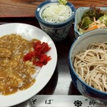 そば処　柳川家 - カレーセット