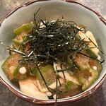 ing SANGENJAYA - 長芋とおくら明太和え600円