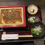 Unagi No Nakao - 肝吸い・小鉢・お漬物付きで3,960円（せいろ蒸し特上）